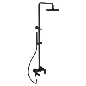 Душевая стойка Paffoni Blu ZCOL632NO черный матовый