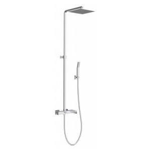 Душевая стойка BelBagno Arlie ARL-DOCM-CRM хром