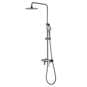 Душевая стойка Lemark Bronx LM3762GM графит