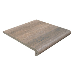 Ступень фронтальная керамическая 40x33 рельефная moka Forest EXAGRES